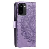 OnePlus 15R EIDERWOOD Faux Leather Flip Case with Pattern - Purple