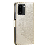OnePlus 15R EIDERWOOD Faux Leather Flip Case with Pattern - Gold