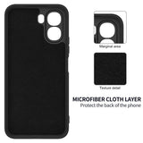 OPPO A6x EIDERWOOD Silicone Case with Strap - Black