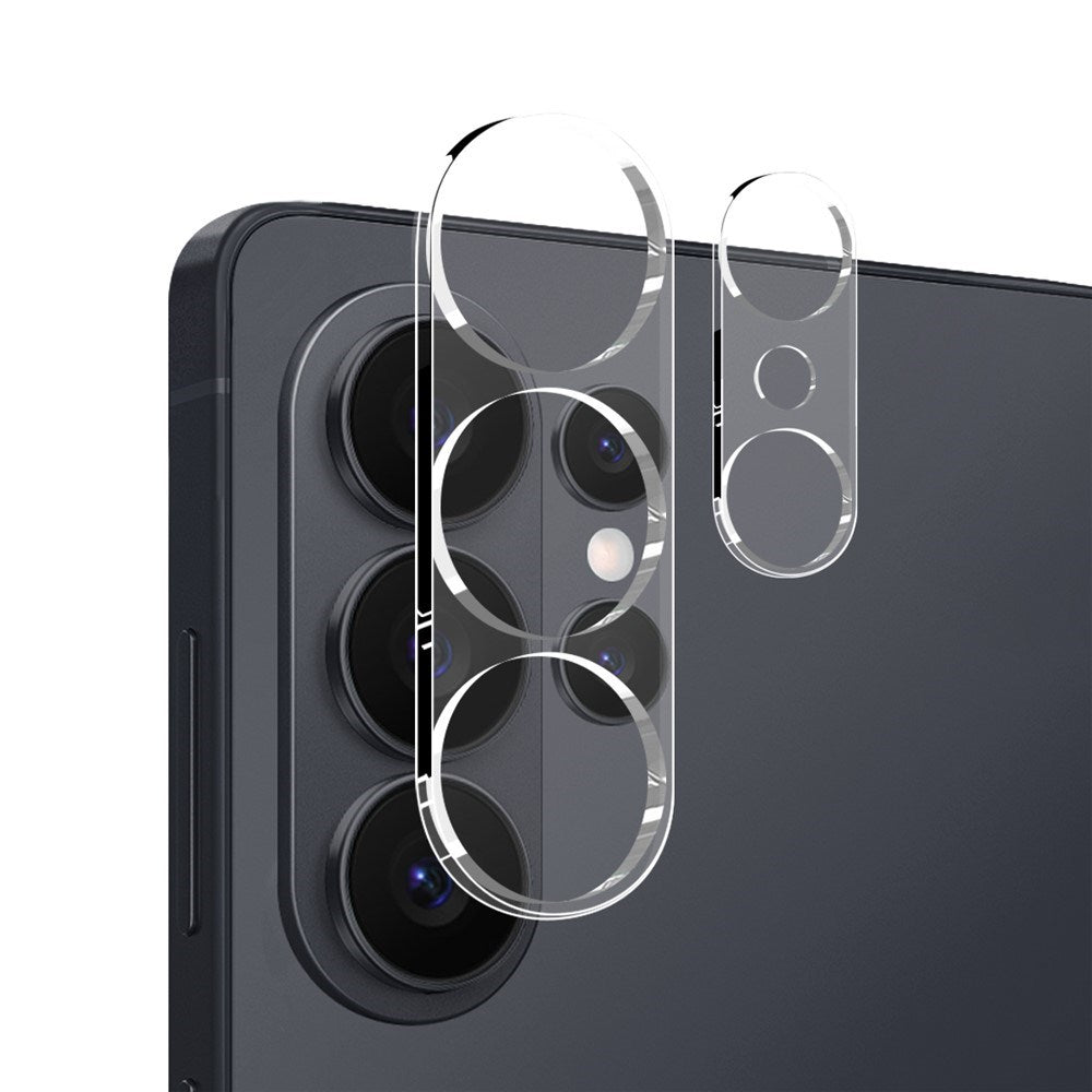 Samsung Galaxy S26 Ultra NORTHJO 3-in-1 Protection Set with Flexible Plastic Case / Tempered Screen Protector Glass / Camera Lens Protector Glass - Transparent