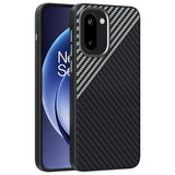 OnePlus 15R EIDERWOOD Magnetic Carbon Case - MagSafe Compatible - Black / Silver