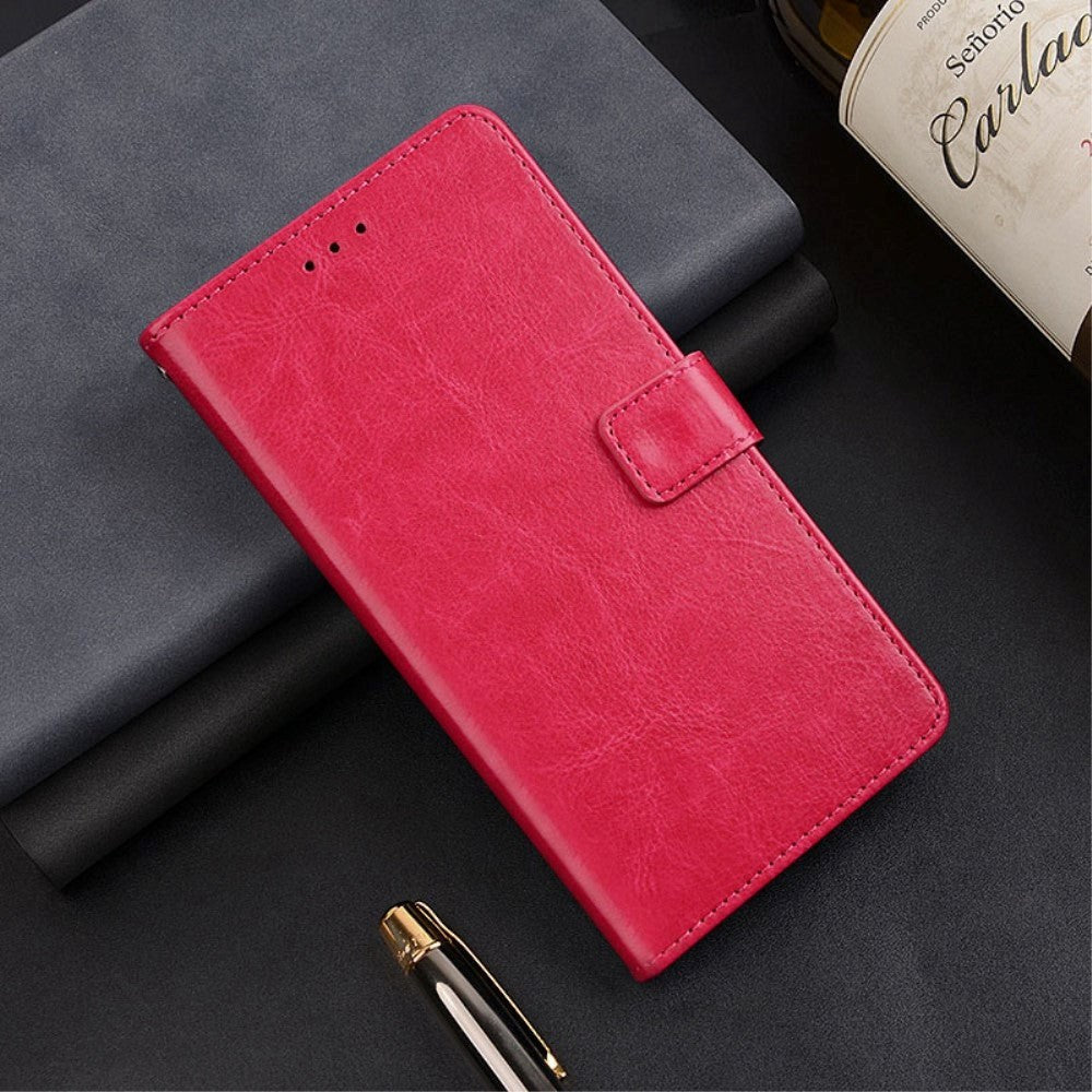 Nokia X30 Leather Flip Case w. Wallet - Pink