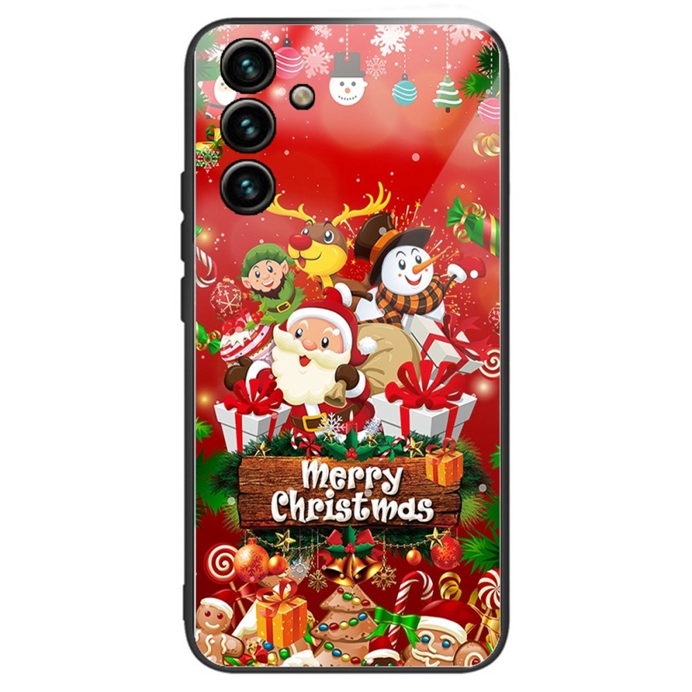 Samsung Galaxy A14 (5G) Christmas Case w. Back Glass - Merry Christmas