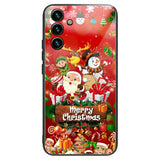 Samsung Galaxy A14 (5G) Christmas Case w. Back Glass - Merry Christmas