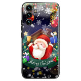 Samsung Galaxy A14 (5G) Christmas Case w. Back Glass - Santa Claus