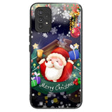 Samsung Galaxy A53 (5G) Christmas Case w. Back Glass - Santa Claus