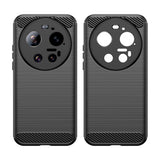 Xiaomi 17 Ultra EIDERWOOD Brushed Carbon Case - Black