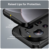 Xiaomi 17 Ultra EIDERWOOD Brushed Carbon Case - Black