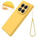 Xiaomi Redmi Note 15 Pro (5G) EIDERWOOD Silicone Case with Strap - Yellow