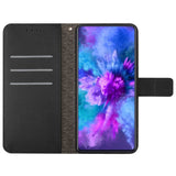OPPO Reno15 (5G) EIDERWOOD Faux Leather Flip Case with Strap - Black