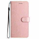 Xiaomi Redmi Note 15 (5G) / Poco M8 (5G) EIDERWOOD Faux Leather Flip Case with Strap – Rose Gold