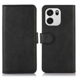 OnePlus Nord CE6 / Nord 6 EIDERWOOD Artificial Leather Flip Case with Card Holder and Stand Function - Black