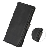 OnePlus Nord CE6 / Nord 6 EIDERWOOD Artificial Leather Flip Case with Card Holder and Stand Function - Black