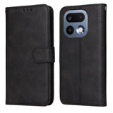 Realme 16 Pro EIDERWOOD Faux Leather Flip Case with Strap - Black