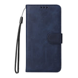 Realme 16 Pro EIDERWOOD Faux Leather Flip Case with Strap - Blue