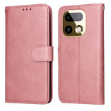 Realme 16 Pro+ EIDERWOOD Faux Leather Flip Case with Strap - Pink