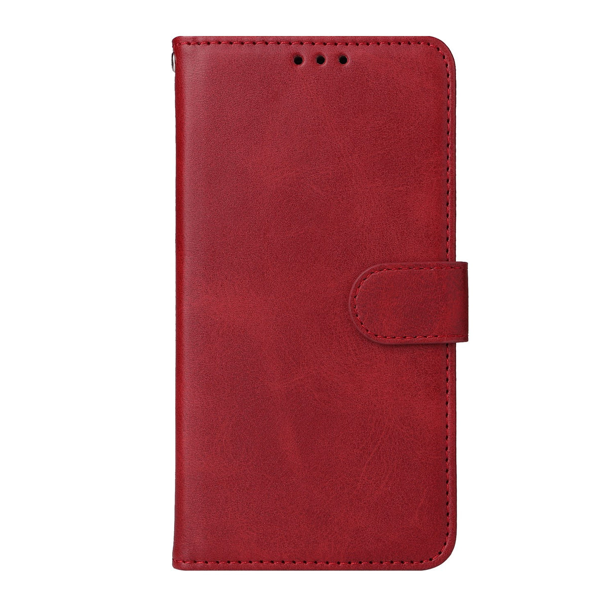 Realme 16 Pro+ EIDERWOOD Faux Leather Flip Case with Strap - Red