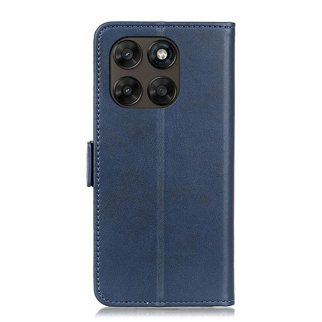 Motorola Moto G77 / G67 EIDERWOOD Faux Leather Flip Case with Card Holder - Blue