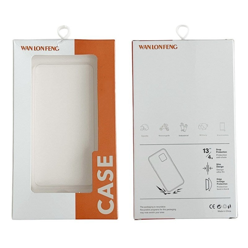 Nothing Phone (4a) EIDERWOOD Flexible Plastic Case with Reinforced Corners - Transparent