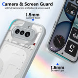 Nothing Phone (4a) Hybrid Mobile Case - Transparent / Grey