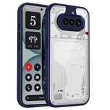 Nothing Phone (4a) Hybrid Mobile Case - Transparent / Blue