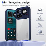 Nothing Phone (4a) Pro Hybrid Mobile Case - Transparent / Blue