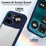 Nothing Phone (4a) Pro Hybrid Mobile Case - Transparent / Blue