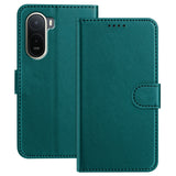 Xiaomi Redmi A7 Pro EIDERWOOD Faux Leather Flip Case with Card Holder & Stand Function - Green