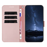 Xiaomi Redmi A7 Pro EIDERWOOD Faux Leather Flip Case with Card Holder & Stand Function - Rose Gold