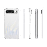 Realme 16 WANLONFENG Flexible Plastic Case with Reinforced Corners - Transparent
