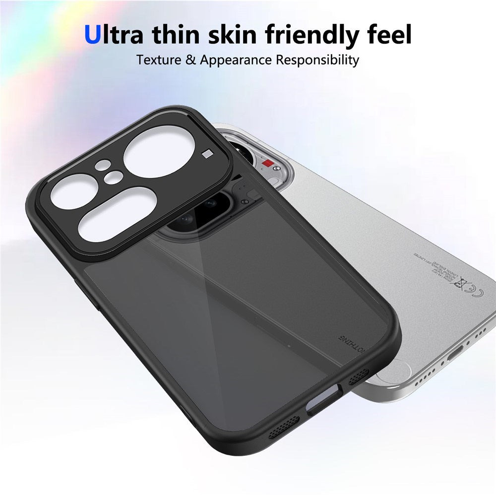 Nothing Phone (4) Pro EIDERWOOD Mat Hybrid Case - Black
