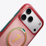 iPhone 17 Pro Max TORRAS Ostand Q3 Air Case with 360° Kickstand - MagSafe Compatible - Wave of Passion