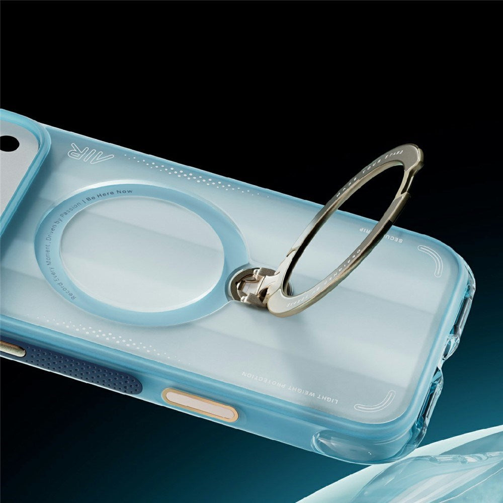 iPhone 17 Pro TORRAS Ostand Q3 Air Case with 360° Kickstand - MagSafe Compatible - Argentina Pampas Eagle