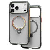 iPhone 17 Pro TORRAS Ostand Q3 Air Case with 360° Kickstand - MagSafe Compatible - Germay Iron
