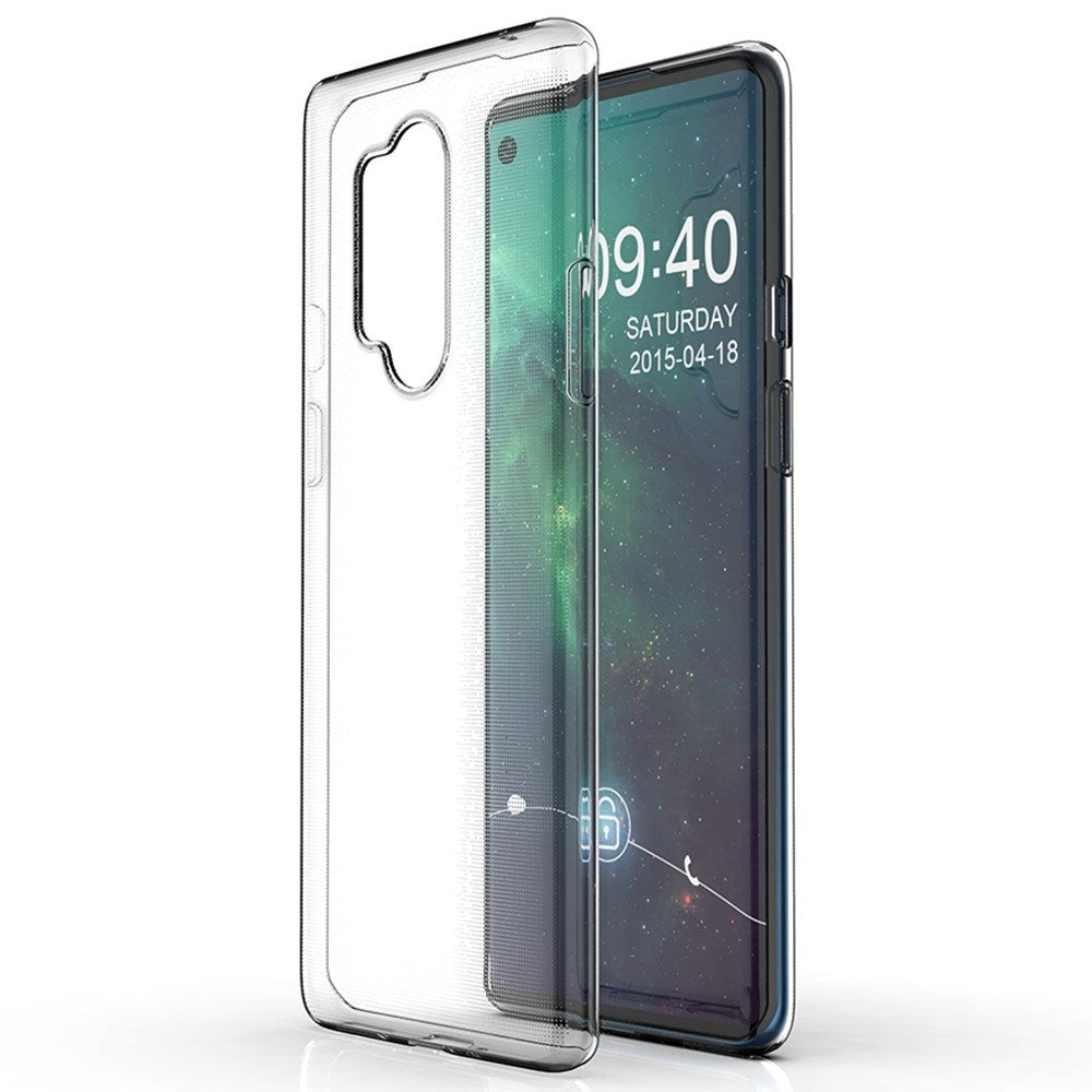 EIDERWOOD OnePlus 8 Pro Flexible Plastic Case - Transparent