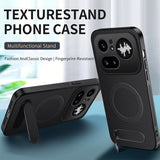 Nothing Phone (4a) Pro EIDERWOOD Hybrid Case with Kickstand - Black