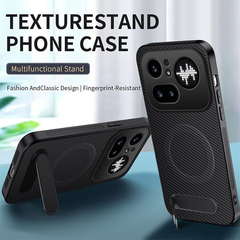 Nothing Phone (4a) Pro EIDERWOOD Hybrid Case with Kickstand - Purple
