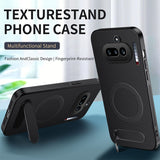 Nothing Phone (4a) EIDERWOOD Hybrid Case with Kickstand - Black