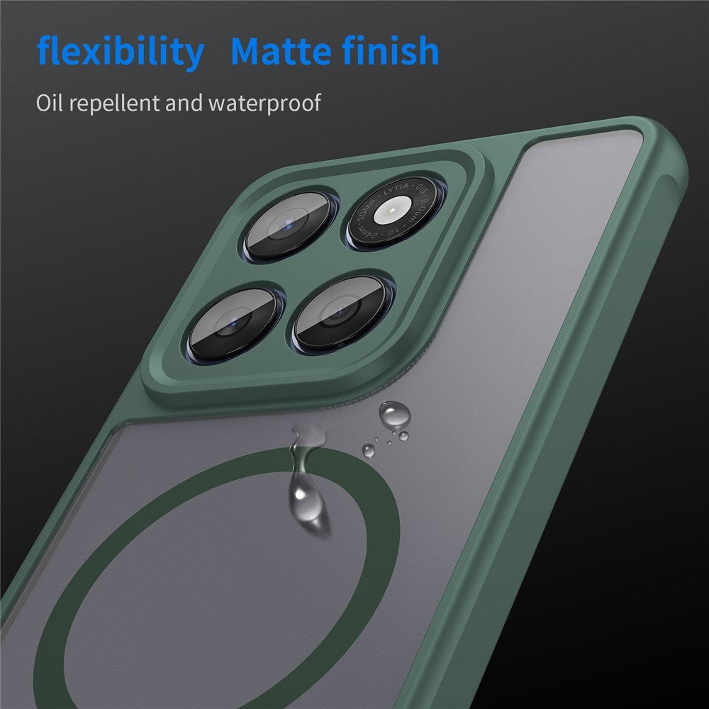Motorola Moto G77 / G67 EIDERWOOD Hybrid Plastic Case - MagSafe Compatible - Green