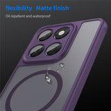 Motorola Moto G77 / G67 EIDERWOOD Hybrid Plastic Case - MagSafe Compatible - Purple
