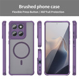 Motorola Moto G77 / G67 EIDERWOOD Hybrid Plastic Case - MagSafe Compatible - Purple