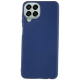 Samsung Galaxy M33 Matte Flexible TPU Plastic Case - Blue