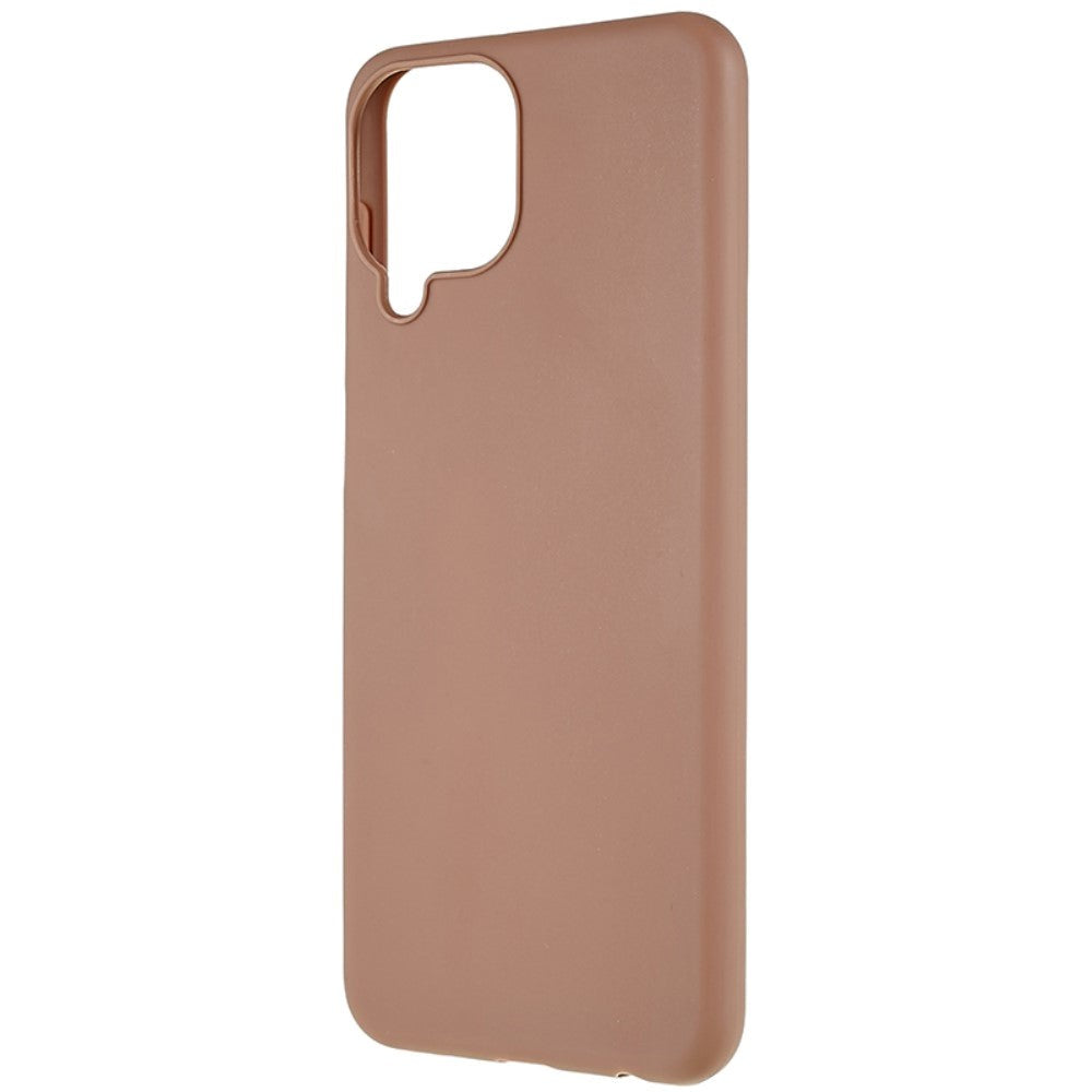 Samsung Galaxy M33 Matte Flexible TPU Plastic Case - Brown