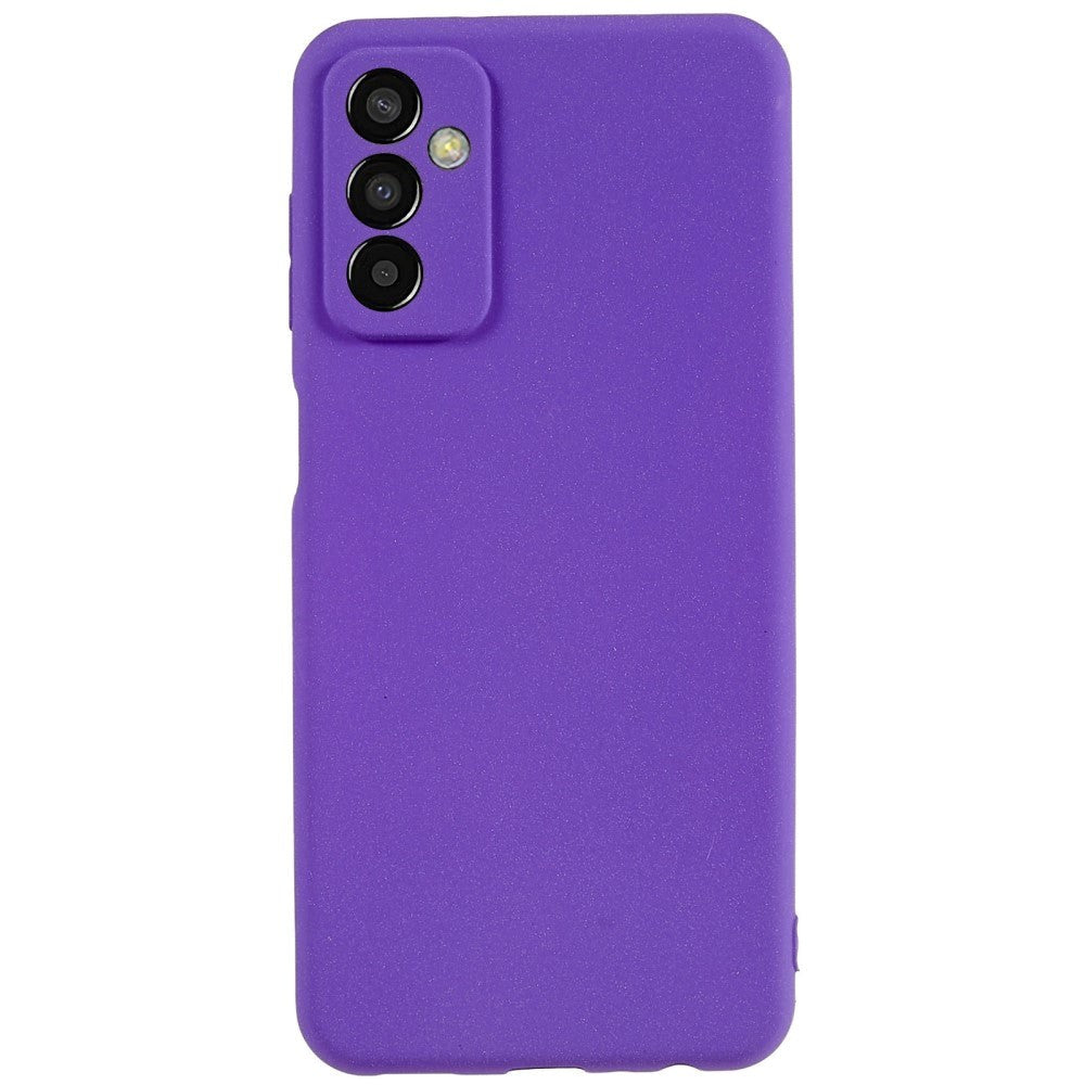 Samsung Galaxy M13 Matte Flexible Plastic Case - Purple