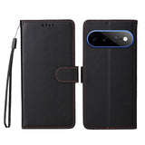 EIDERWOOD Google Pixel 11 Pro XL Flip Case - Card Holder & Wrist Strap - Black