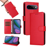 EIDERWOOD Google Pixel 11 Pro XL Flip Case - Card Holder & Wrist Strap - Red