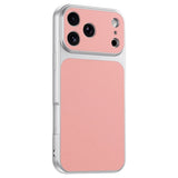 iPhone 17 Pro EIDERWOOD Hybrid Back Case with Faux Leather - Pink