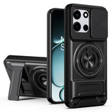OnePlus Nord CE6 / Nord 6 EIDERWOOD Hybrid Tough Case with Kickstand & Cam Slider - MagSafe Compatible - Black
