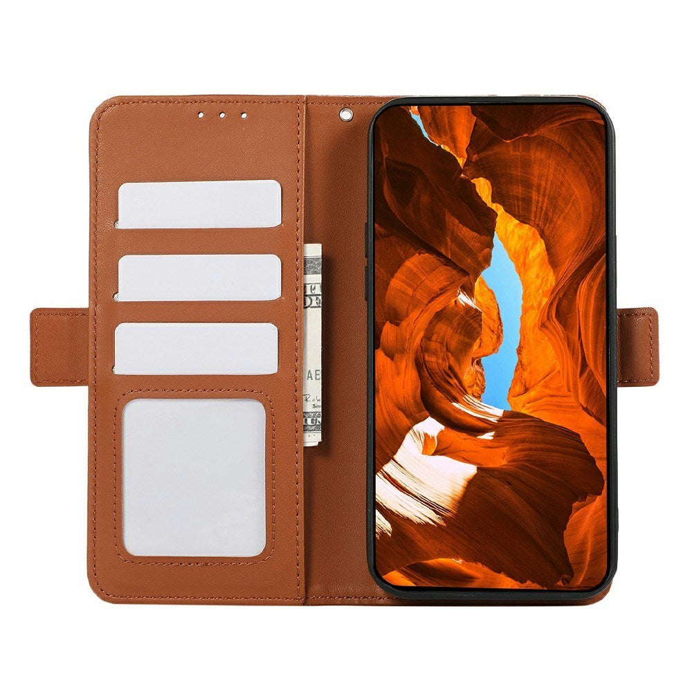 EIDERWOOD Google Pixel 11 / 11 Pro Flip Case with RFID Blocker & Card Holder - Brown