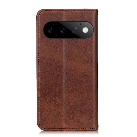 EIDERWOOD Google Pixel 11 / 11 Pro Faux Leather Flip Case - Card Holder & Stand Function - Dark Brown